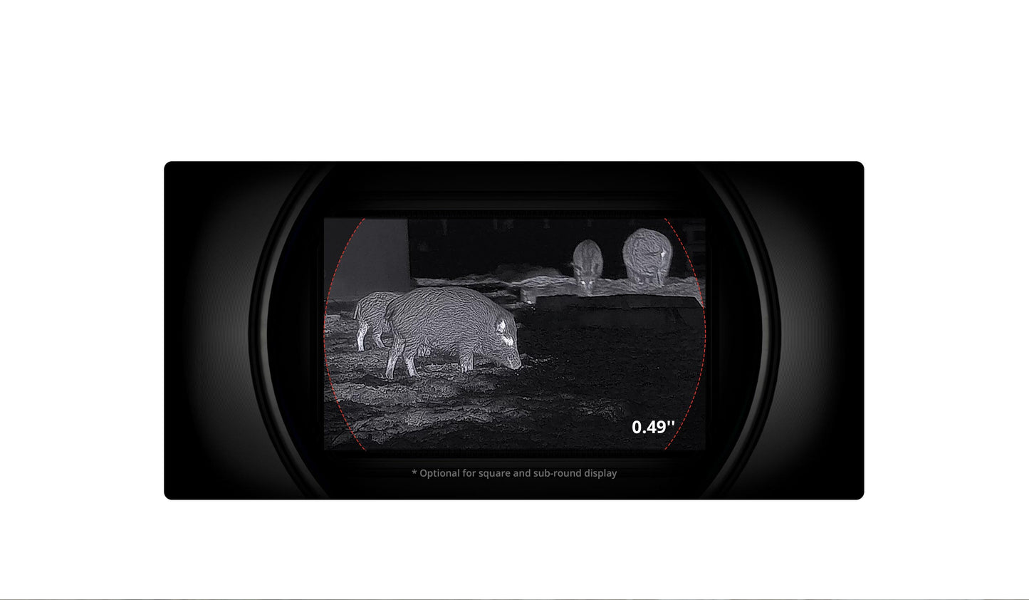 HIKMICRO Falcon 2.0 FQ50L – Monoculaire Thermique Ultra-Longue Portée avec Télémètre Laser