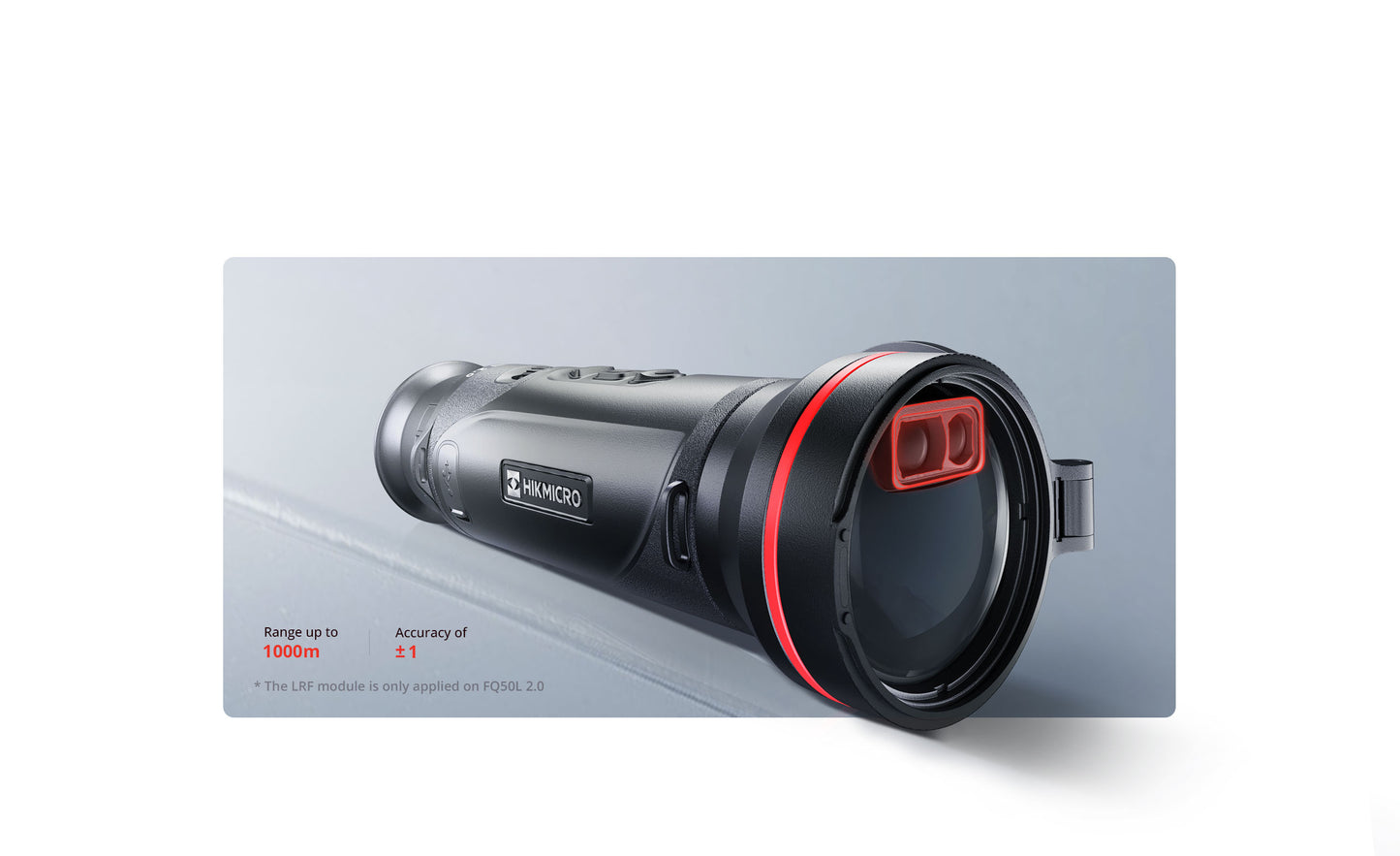 HIKMICRO Falcon 2.0 FQ50L – Monoculaire Thermique Ultra-Longue Portée avec Télémètre Laser