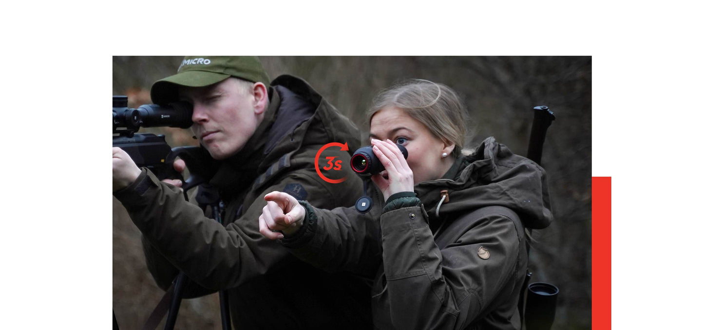 Le démarrage rapide en 3 secondes permet à HIKMICRO LYNX 2.0 d'être toujours prêt à l'emploi.