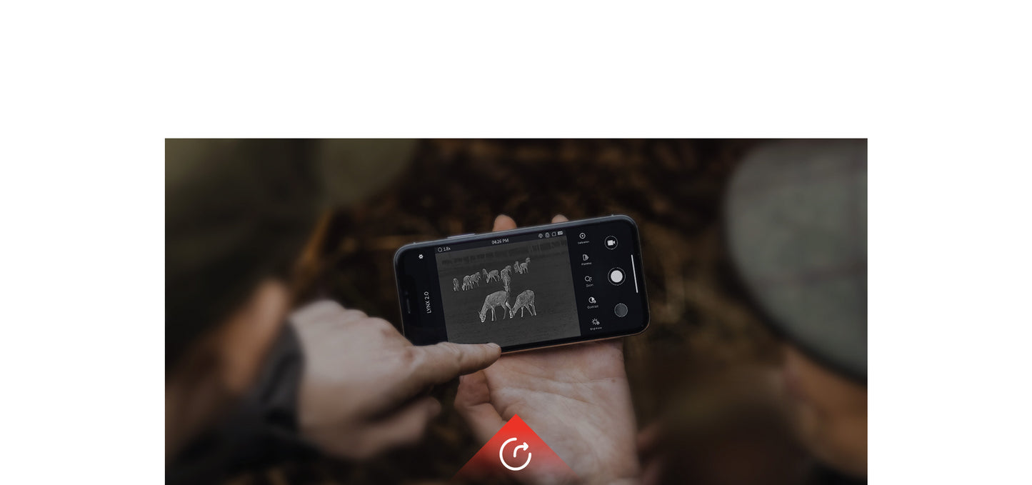 Le module hotspot intégré fait de l'application HIKMICRO Sight un deuxième écran. Les utilisateurs peuvent régler les principaux paramètres du monoculaire thermique HIKMICRO LYNX 2.0, capturer des moments palpitants et les partager immédiatement sur les médias sociaux.